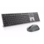 Belaidis klaviatūros ir pelės rinkinys Dell KM7321W Titan Grey su baterijomis