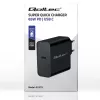 QOLTEC Super Quick PD 65W USB‑C greitasis įkroviklis, 1x USB‑C, 65 W