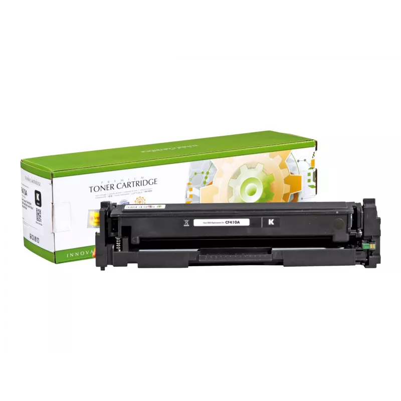 STATIC kasetė su toneriu, suderinama su HP CF410A, juoda, 2300 puslapių