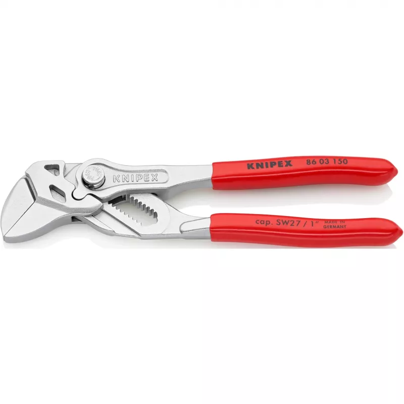 KNIPEX Mini – kombinuotosios replės su reguliuojamu griebtuvu