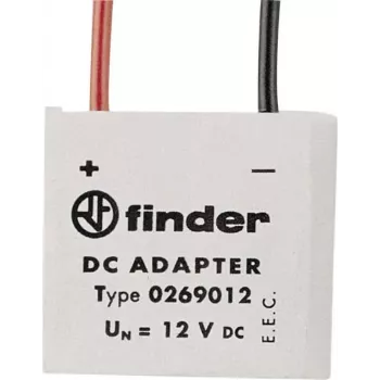 Finder nuolatinės srovės adapteris serijai 26 026.9.012 (026.9.012)