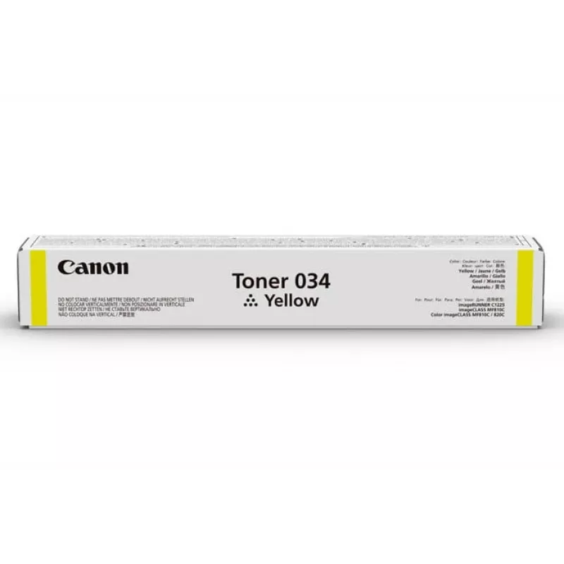 Canon 034 originalus geltonas toneris 1 vnt.
