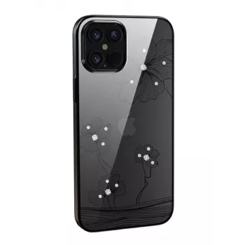 Apsauginis dėklas Devia Crystal Flora iPhone 12 mini — juodas