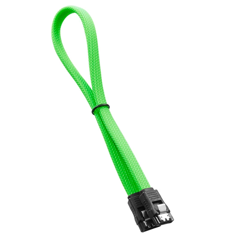 CableMod ModMesh SATA 3 kabelis 30cm – šviesiai žalias