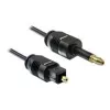 Toslink garso laidas DeLOCK 82876 2m Mini-TOSLINK juodas