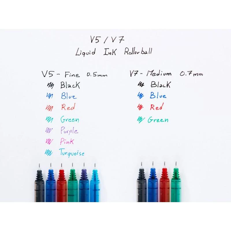 Pilot V5 HiTec Blue 0,5 mm 12 vnt.