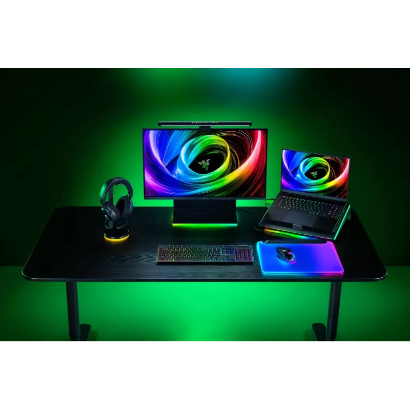 Razer BlackWidow V4 Low-Profile HyperSpeed (RZ03-05270800-R3M1) klaviatūra su oranžiniais jungikliais, JAV (US) išdėstymas