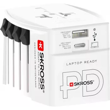 Skross 1302976 Kelioninis adapteris MUV AC65PD (1302976)