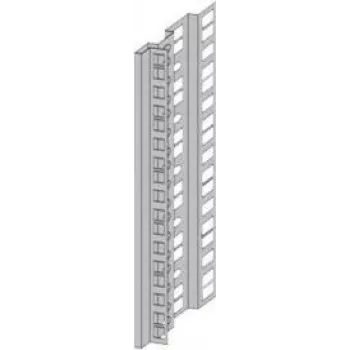 optiRACK 19 inch rėmas 12 HE ASA perforuotas (1/2-19 inch), karštai cinkuotas (316-120-12)