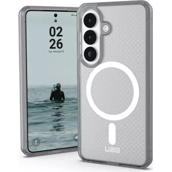 UAG Urban Armor Gear Dot Dėklas su Magnetų Moduliu | Samsung Galaxy S26 | true ice (skaidrus)/ash (pilkas) | 214549114331
