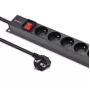 Maitinimo juosta RACK 16A PDU, 16xFRENCH, vertikali