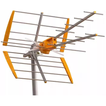 Televizinė antena TELEVES V+ MIX DVB-T2 U/V REF.149011 su stiprintuvu