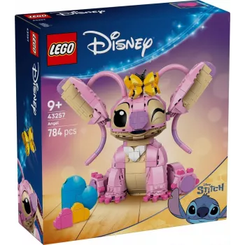 LEGO Disney kolekcinis mini modelis Andzia Angel 43257 – 784 detalės, 250 mm aukštis, nuo 9 metų