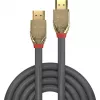 Lindy 5m Ultra High Speed HDMI laidas, Gold Line, 5 m, HDMI A tipas (standartinis), HDMI A tipas (standartinis), Pilka