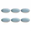 Sriubos lėkštės Rose&Tulipani Concerto Fuse Azzurro 6 vnt., 21 cm skersmens