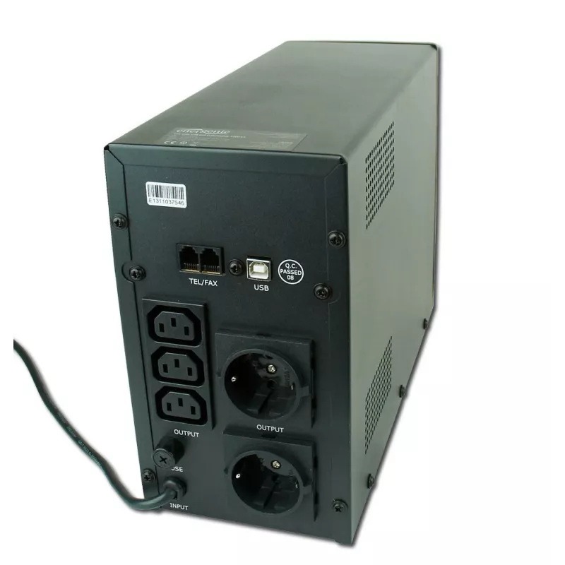 Nepertraukiamo maitinimo šaltinis Gembird EnerGenie EG-UPS-033, linijinis-interaktyvus, 1200 VA / 720 W, 3 lizdai