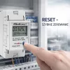 Energijos skaitiklis QOLTEC vienfazis DIN bėgelis 230V (MPN 50979)