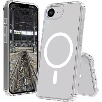 Dėklas mobiliesiems telefonams jt berlin Pankow Clear, skirtas Apple iPhone 16E, tinka iki 15,4 cm (6,06 colio), permatomas