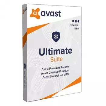 Avast Ultimate 3 įrenginiams, 1 metams
