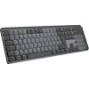 Logitech MX Mechanical Wireless belaidė apšviesta klaviatūra – GRAPHITE (DE) – CLICKY