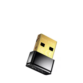Cudy BU530 Bluetooth adapteris USB Type-A, juodas, Bluetooth 5.3, palaiko Windows 8.1