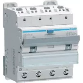 HAGER ADM466QC diferencialinis automatas FI-LS 4P 6kA C-16A 30mA A tipo QC/QB