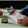 LEGO Retro Dizaino Konstruktorius Game Boy 72046 – detali modelio kopija, stovas eksponavimui