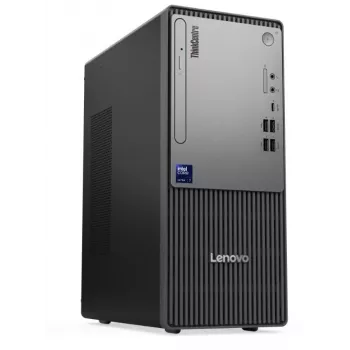 Stalinis kompiuteris Lenovo ThinkCentre Neo 50t G6 Tower – Intel Ultra 7 265, 16GB RAM, 512GB SSD, Windows 11 Pro, DVD, juodas, 3Y OS+1Y CI