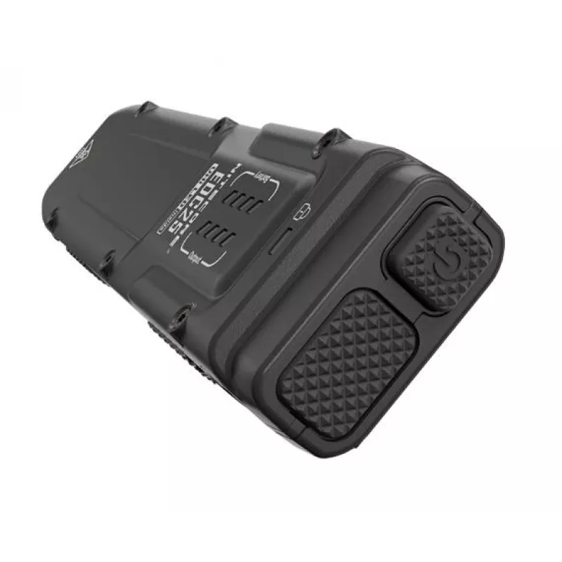 Taktinis žibintuvėlis Nitecore EDC25 – dviejų LED, 15 lm, aliuminio korpusas, įkraunamas per USB, IP54, atsparus smūgiams, juodas