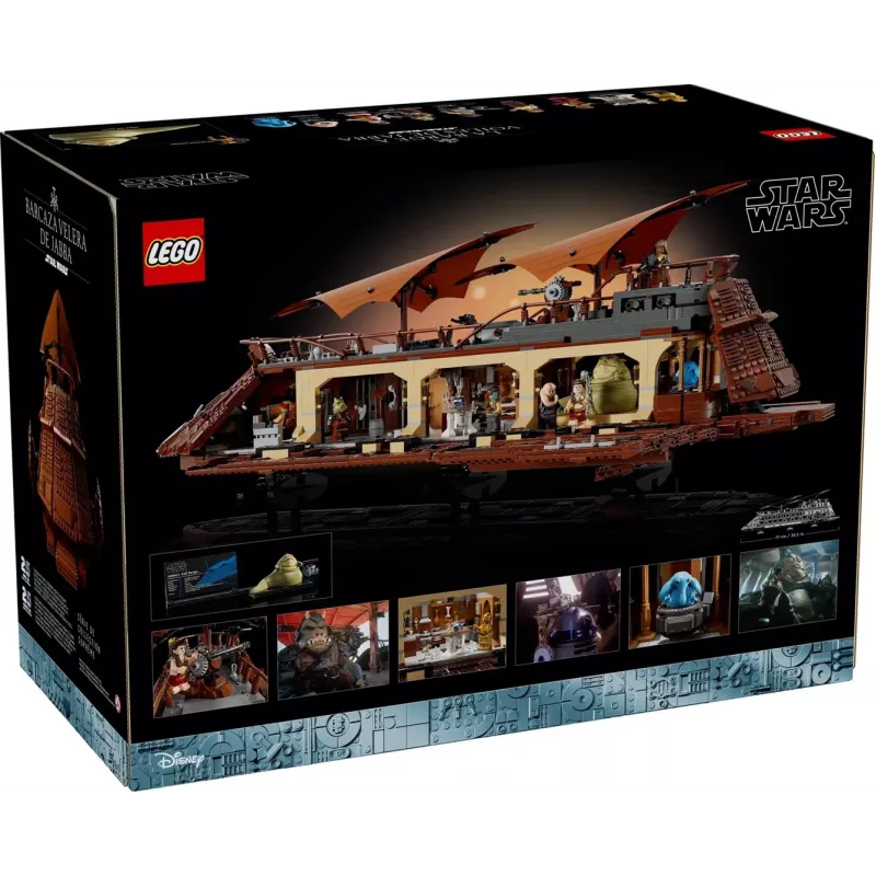 LEGO Star Wars Jabos Barža 75397 – 3943 dalių, 11 minifigūrėlių, 18+