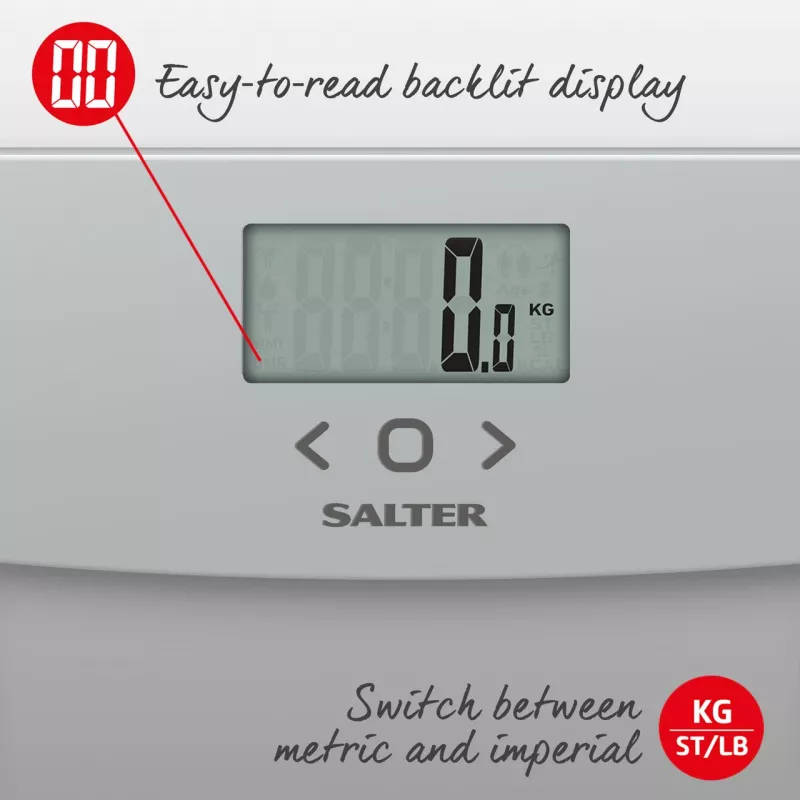 Sveikatos analizatorių svarstyklės Salter 9182 SV3R