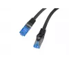 Tinklo kabelis Lanberg PCF6A-10CC-0025-BK RJ45 Cat6a 0,25 m juodas