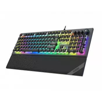 iBox Aurora K-5 klaviatūra USB QWERTY sidabrinė