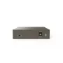 Tinklo jungiklis TENDA TEG1105P-4-63W-EU, 5x Gigabit RJ-45, 4x PoE (57,8 W bendra galia), 10 Gbit/s perjungimas