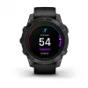Garmin epix Pro (Gen 2) Sapphire Edition 3,3 cm (1,3 colio) AMOLED 47 mm skaitmeninis 416 x 416 pikselių liečiamas ekranas juodas su Wi-Fi ir GPS