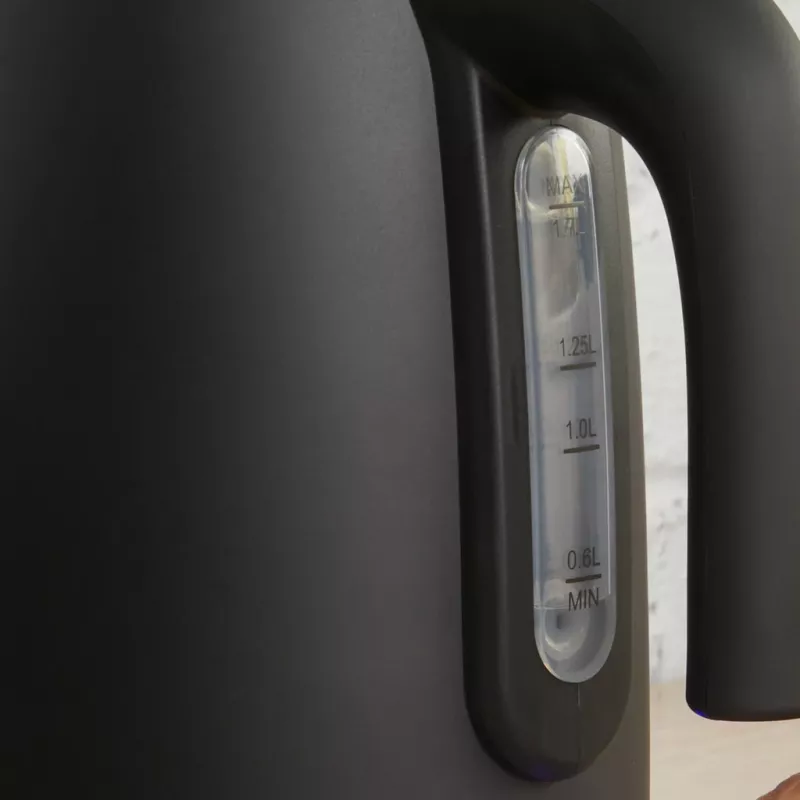 Elektrinis virdulys Petra 1,7L 3KW matinė juoda