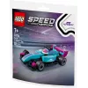LEGO Speed Champions 30734 F1 ACADEMY Mini Automobilis, Konstrukcinis Žaislas Maišelyje