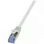 Tinklo laidas LogiLink Cat6a S/FTP RJ-45 7,5 m Pilka