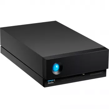 LACIE 1big Dock 8TB Thunderbolt 3 + USB 3.1 8,9cm 3,5 colio išorinė atmintis MAC PC pilka