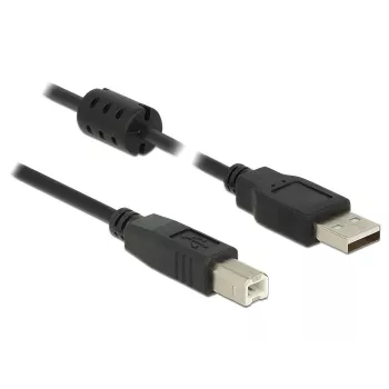 USB kabelis DeLOCK 2m USB 2.0-A USB 2.0-B juodas