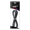 CableMod C-Series Pro ModMesh 12V-2x6 kabelis su 90° jungtimi, skirtas Corsair Type 5 RMx Shift maitinimo šaltiniams - anglies spalvos, 65 cm