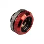 BitsPower Multi-Link Adapter tiesus G1/4 colio vyriškas prie 16 mm AD kieto vamzdelio, blizgus juodas