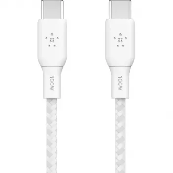 USB laidas Belkin BOOST CHARGE USB 2.0 2m USB-C baltas