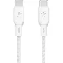 USB laidas Belkin BOOST CHARGE USB 2.0 2m USB-C baltas