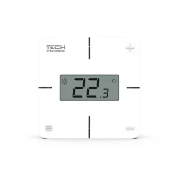 Belaidis kambario valdiklis Tech Controllers R-8X, mechaninis, baltas