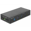 Delock 63309 išorinis pramoninis USB šakotuvas, 4 x USB 3.0 Type-A, 15 kV ESD apsauga, metalinis korpusas, tvirtinamas prie sienos