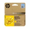 Originali HP 937e EvoMore geltona kasetė (4S6W8NE)
