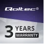 Qoltec 51025 maitinimo adapteris / keitiklis vidaus naudojimui Juodas