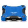 Išorinis SSD ADATA SD620 512 GB, USB 3.2 Gen 2 Micro-USB B, mėlynas, silikoninis korpusas, atsparus smūgiams