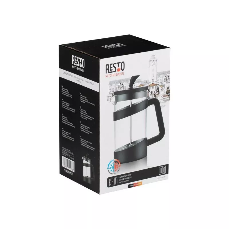 RESTO 90509 French Press kavinukas, 1000 ml
